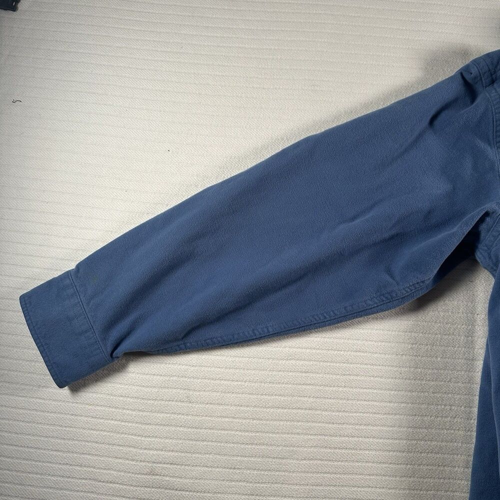 L.L. Bean Blue Men’s Casual Button-Down Shirt - Picture 6 of 12